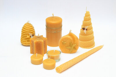 Bienenwachskerzen