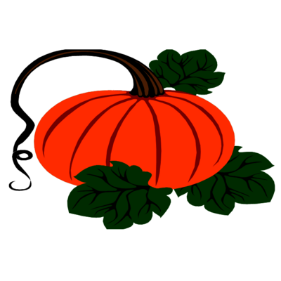 Logo mit Kürbisportrait