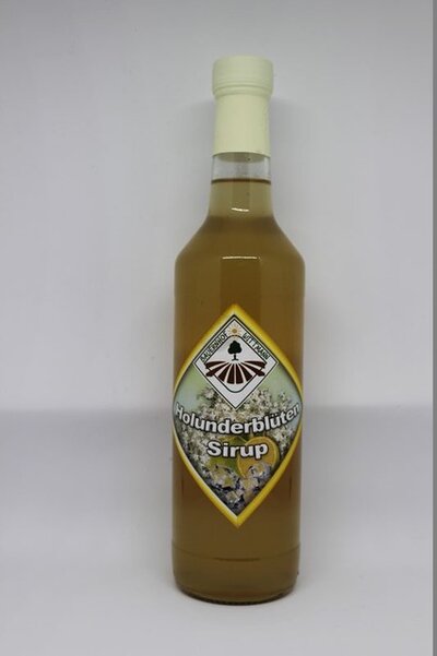 Holunderblütensirup