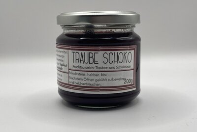 Traube Schoko
