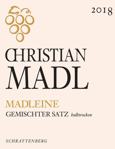 Madleine Gemischter Satz halbtrocken 2018