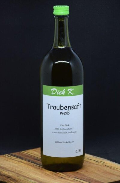 Traubensaft weiß