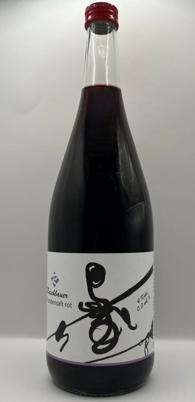 Traubensaft weiß oder rot