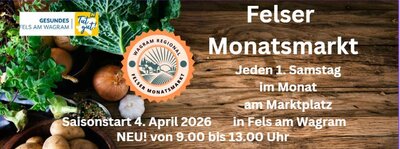 Monatsmarkt Fels am Wagram
