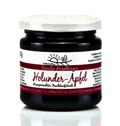 Holunder-Apfel Fruchtaufstrich