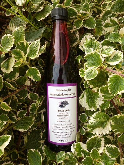 Holunderbeerensirup