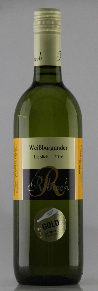 Weißburgunder lieblich