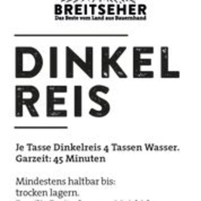 Dinkelreis