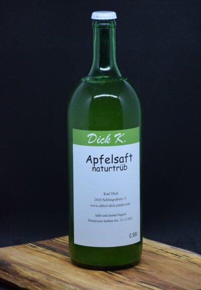 Apfelsaft naturtrüb