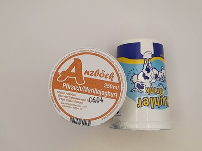 Pfirsich/Marillejoghurt