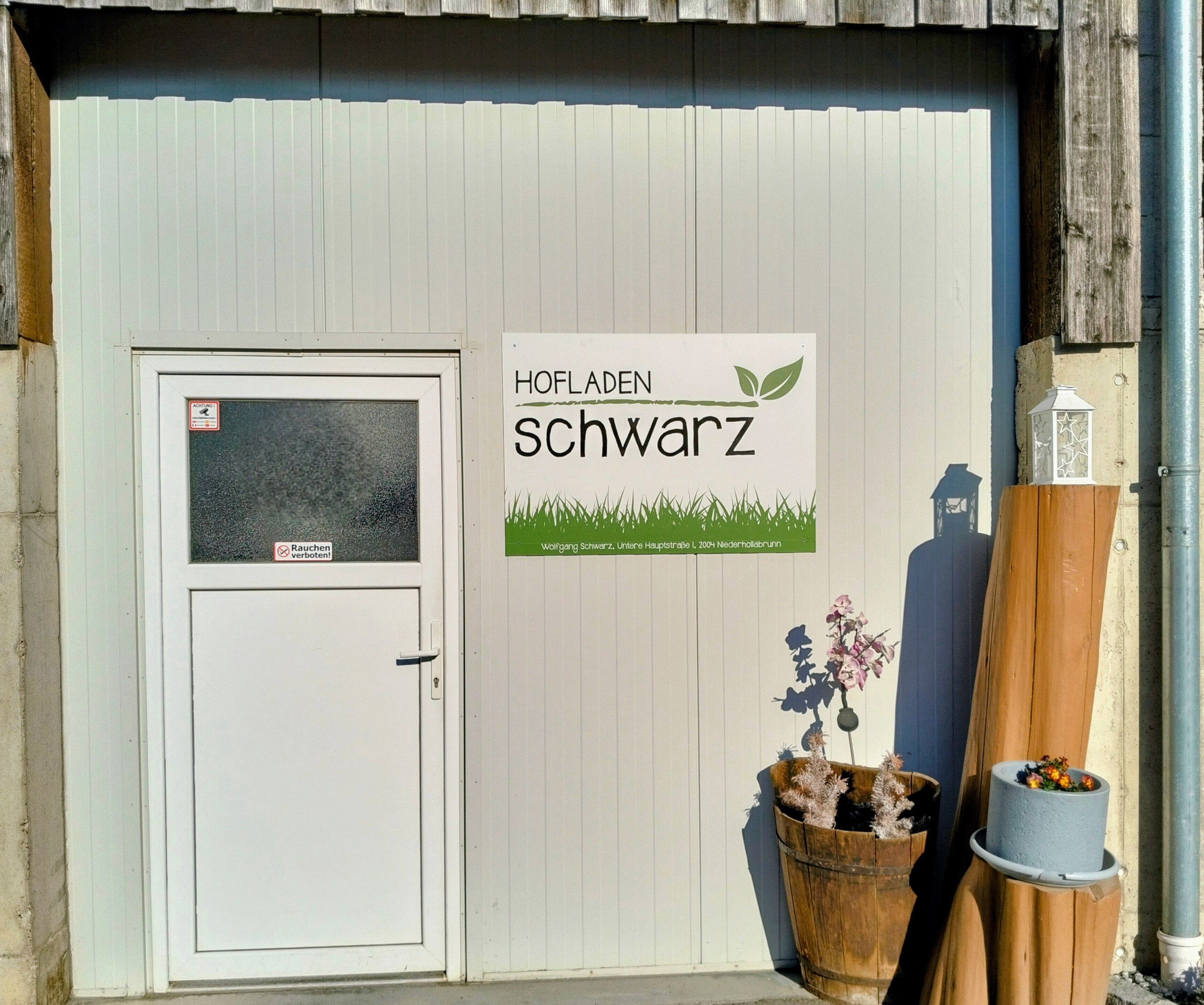 Hofladen Eingang